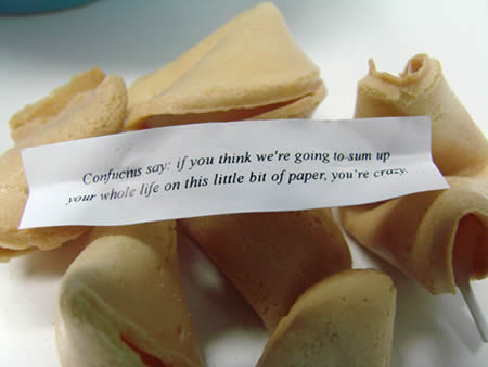 What are some funny fortunes you've gotten? What's your favorite?